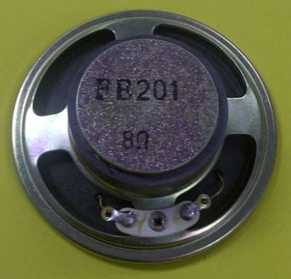 Marsland 8 Ohm 0.25W Speaker X-FE201 57mm Round x 18.9mm Deep
