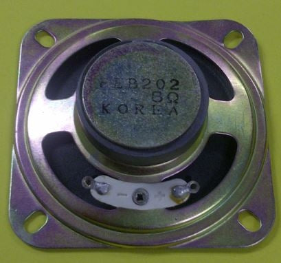 Marsland 8 Ohm 0.3W Speaker X-FEB202 66mm Square Frame x 19.5mm Deep