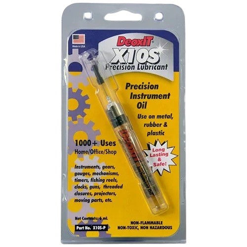 Caig X10S-P DeoxIT X10S Instrument Oil, Needle Tip Pen, 6mL
