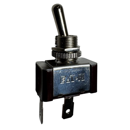 Eaton XTD1A1A2 Toggle Switch SPST On-Off, 20A@125VAC, 10A@277VAC, 3/4HP, Up to 15A@28VDC, QC Terminals