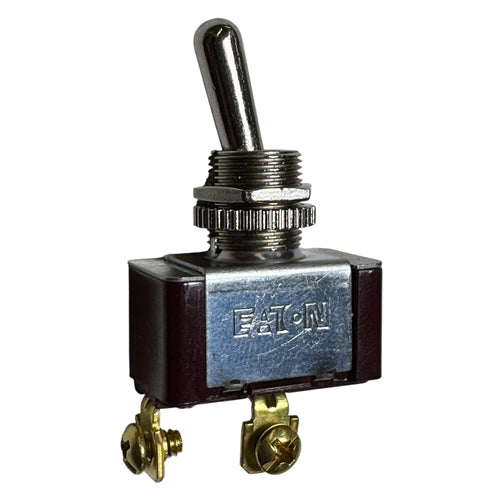 Eaton XTD1A2A2 Toggle Switch SPST On-Off, 20A@125VAC, 10A@277VAC, 3/4HP, Up to 15A@28VDC, Screw Terminals