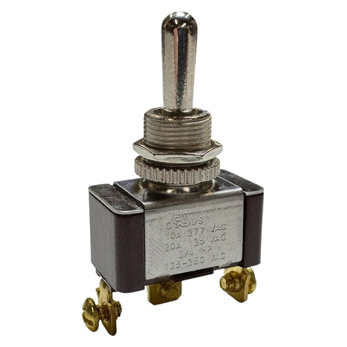 Eaton XTD2B2A Toggle Switch SPDT On-Off-On, 20A@125VAC, 10A@277VAC, 3/4HP, Up to 15A@28VDC, Screw Terminals