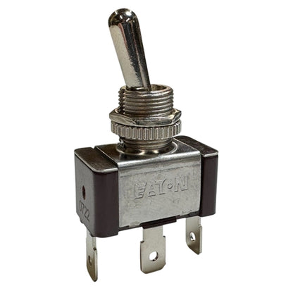 Eaton XTD2C1A Toggle Switch SPDT On-On, 20A@125VAC, 10A@277VAC, 3/4HP, Up to 15A@28VDC, QC Terminals