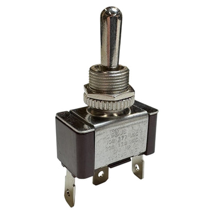 Eaton XTD2E1A Toggle Switch SPDT (On)-Off-(On), 20A@125VAC, 10A@277VAC, 3/4HP, Up to 15A@28VDC, QC Terminals
