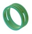Neutrik XXR-5 Green Colored Coding Ring, Fits NCXX Connector Without Unsoldering Insert