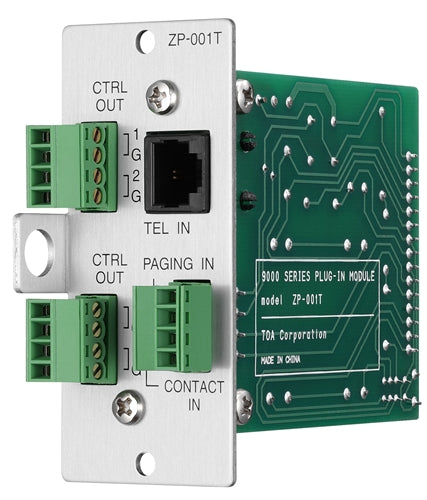 TOA ZP-001T Telephone Zone Paging Module: 9000M2 Series Module