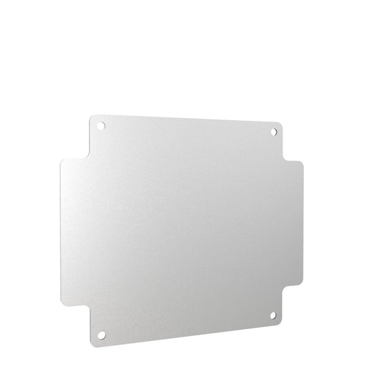 Hammond ACEP1212 Optional Inner Panel for ACE Series Aluminum Command Enclosures, For 12" x 12" Enclosures, Aluminum/Gray Finish.