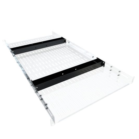 Hammond ADSB Heavy-Duty Support Bar for ADS Series Adjustable Server Rack Shelves, Black Powder Coat.