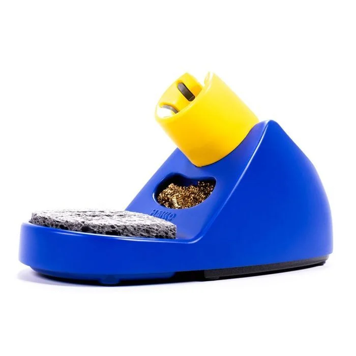 Hakko FX888DX-010BY Digital Soldering Station Blue/Yellow, Includes T18-D16 Tip, Tip Cleaning Sponge & Wire