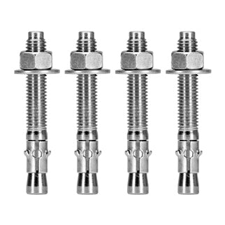 Hammond C4K-Z4 Bolt-Down Kit for DCZ4, C4, H1, CLC Series and Open Racks, Four 3/8" x 5.00" Concrete Anchors, Required for Seismic-Rated Installations.
