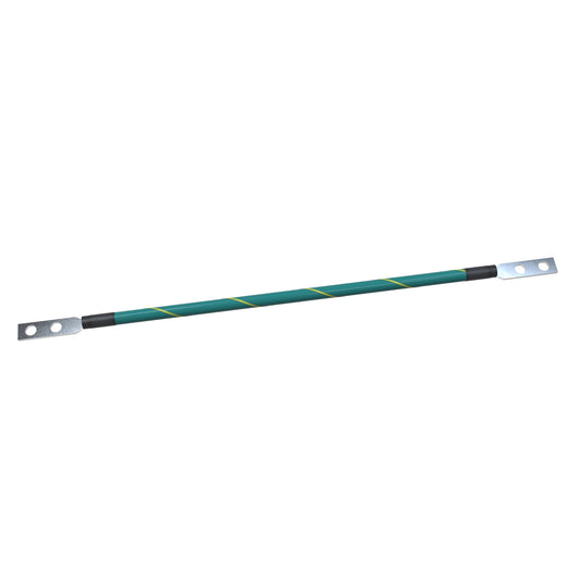 Hammond BWK6A12 Bonding Wire Kit, 6 AWG x 12" Long, 2-Hole Compression Lugs and Hardware Included.