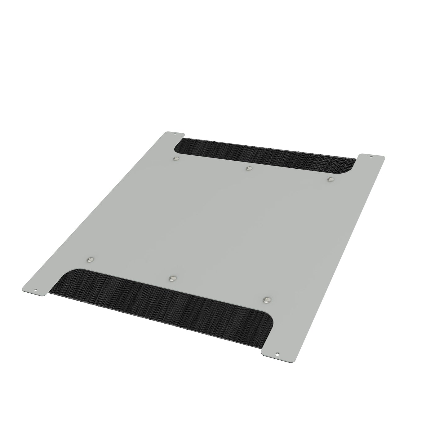 Hammond C2BBCE1931LG1 Brushed Cable Entry Bottom Panel, 19" x 31", 14-Gauge Steel, ASA61 Light Gray, for C2/C2RR Cabinets.