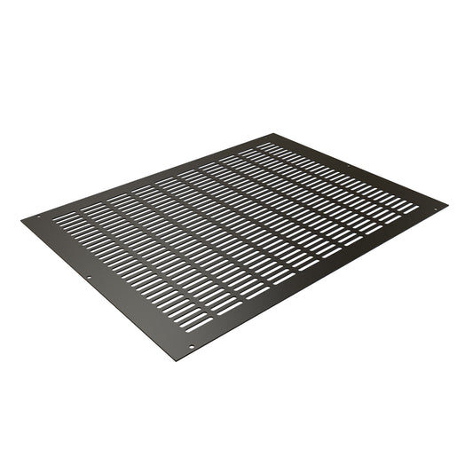 Hammond C2T1923VBK1 Vented Top Panel for C2/C2RR Rack Cabinets, 19" x 23", 14 Gauge Steel, RAL9005 Black.