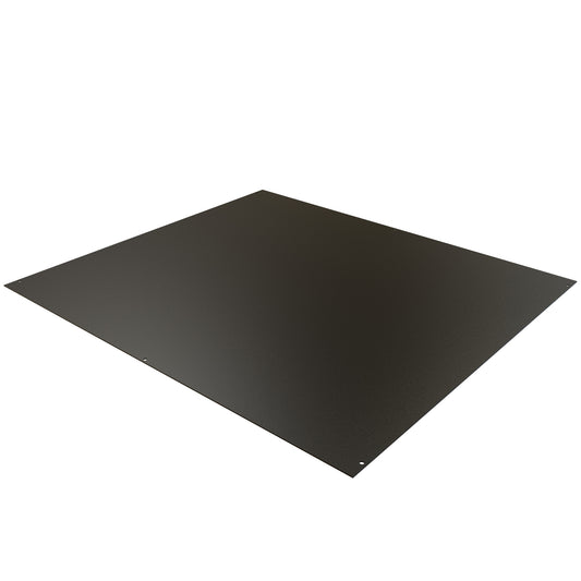 Hammond C2T2436SBK1 Solid Top Panel for C2/C2RR Rack Cabinets, 24" x 36", 14 Gauge Steel, RAL9005 Black.