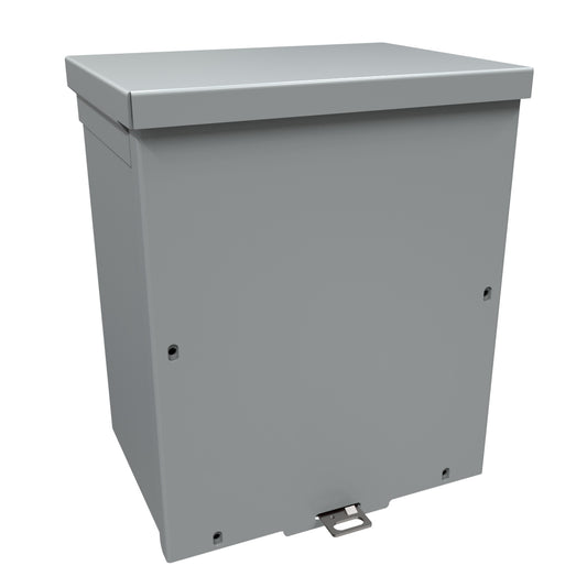 Hammond C3R1086SC Type 3R Junction Box Screw Cover - 10" x 8" x 6" - Galvanized/Gray