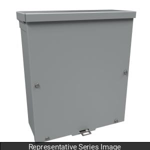 Hammond C3R302410SC Type 3R Junction Box Screw Cover - 30" x 24" x 10" - Galvanized/Gray