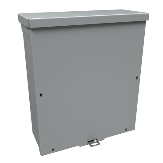 Hammond C3R12104SC Type 3R Junction Box Screw Cover - 12" x 10" x 4" - Galvanized/Gray