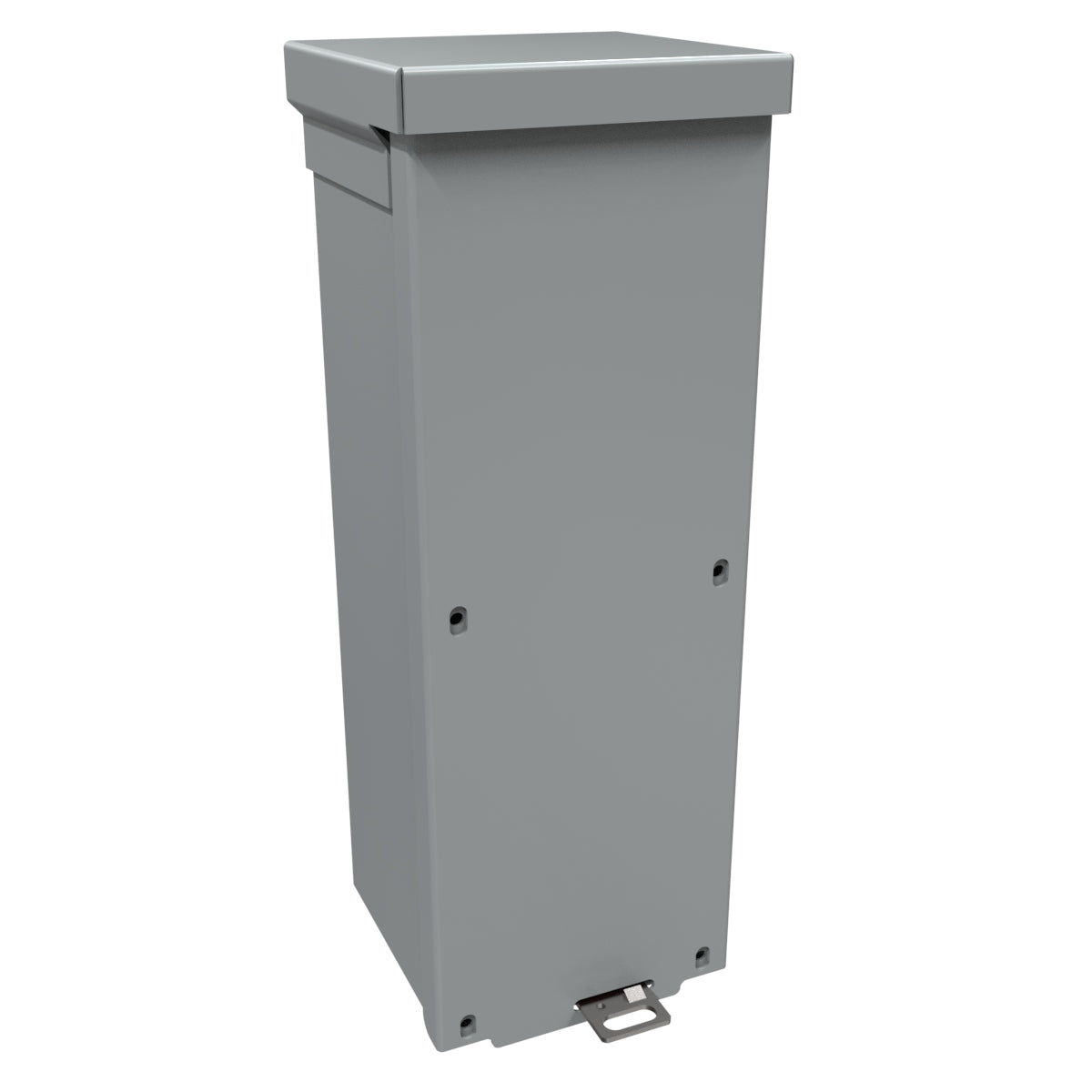 Hammond C3R1244SC Type 3R Junction Box Screw Cover - 12" x 4" x 4" - Galvanized/Gray