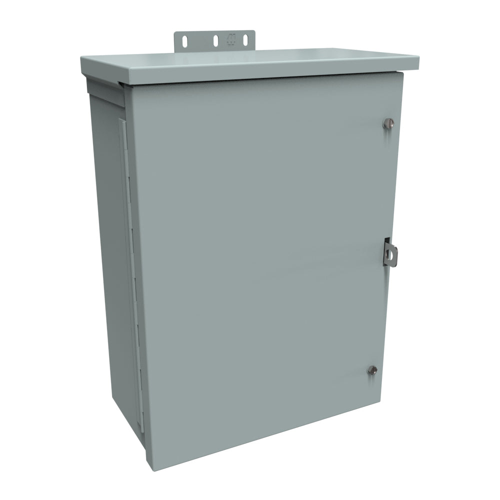 Hammond C3R16126HCR Type 3R Junction Box Hinge Cover - 16" x 12" x 6" - Galvanized/Gray