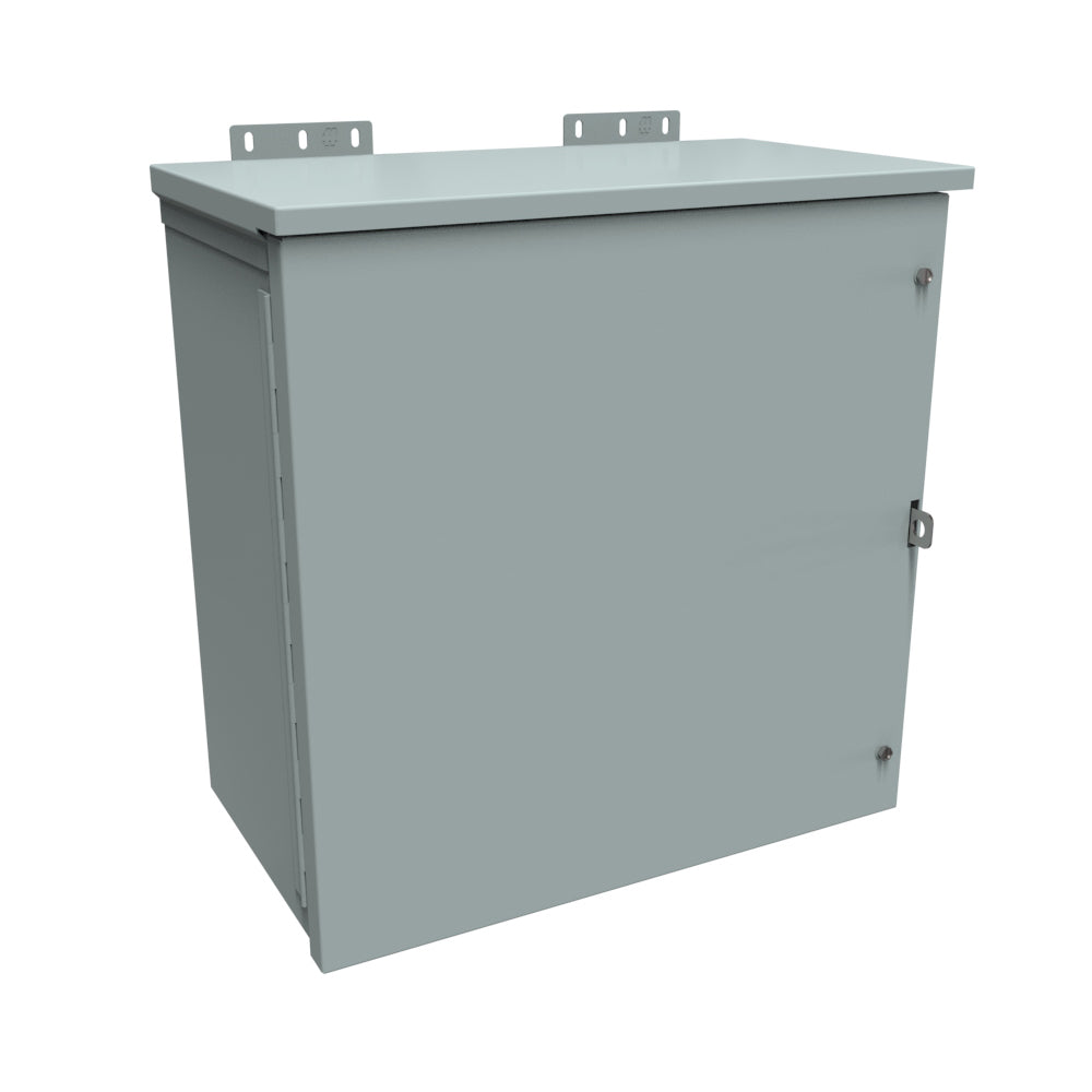 Hammond C3R181810HCR Type 3R Junction Box Hinge Cover - 18" x 18" x 10" - Galvanized/Gray