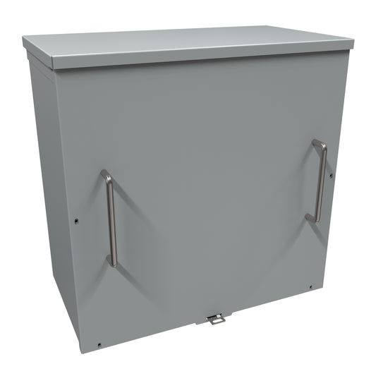 Hammond C3R181810SC Type 3R Junction Box Screw Cover - 18" x 18" x 10" - Galvanized/Gray