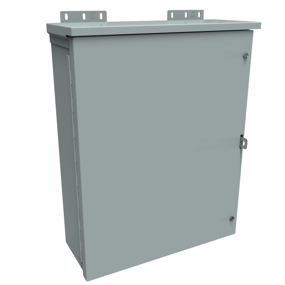 Hammond C3R20166HCR Type 3R Junction Box Hinge Cover - 20" x 16" x 6" - Galvanized/Gray