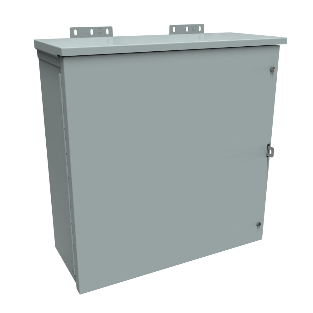 Hammond C3R20208HCR Type 3R Junction Box Hinge Cover - 20" x 20" x 8" - Galvanized/Gray