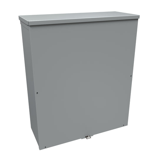 Hammond C3R24208SC Type 3R Junction Box Screw Cover - 24" x 20" x 8" - Galvanized/Gray