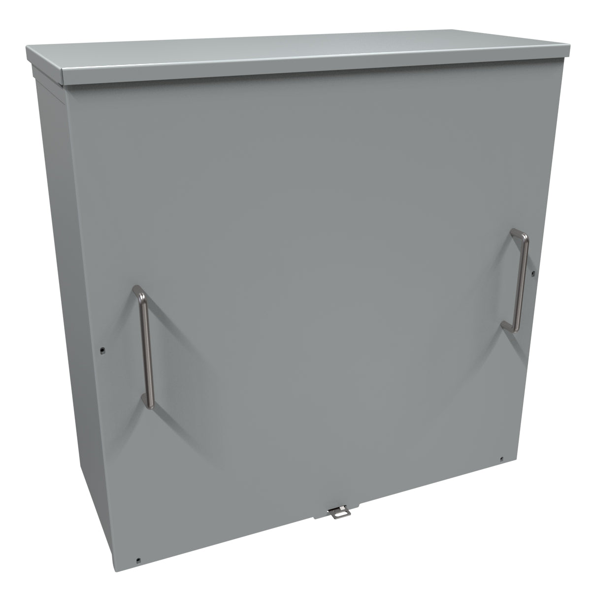 Hammond C3R242410SC Type 3R Junction Box Screw Cover - 24" x 24" x 10" - Galvanized/Gray