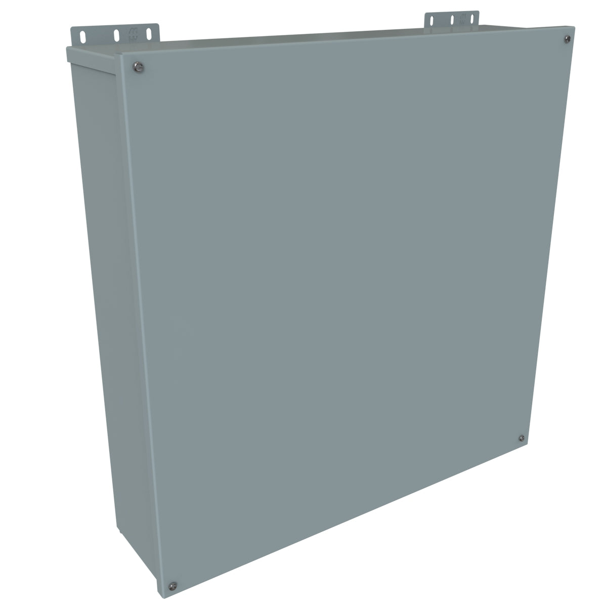 Hammond C3R24246ESCNK N3R Junction Box, Screw Cover No K/O's - 24" x 24" x 6" - Galvanized/Gray