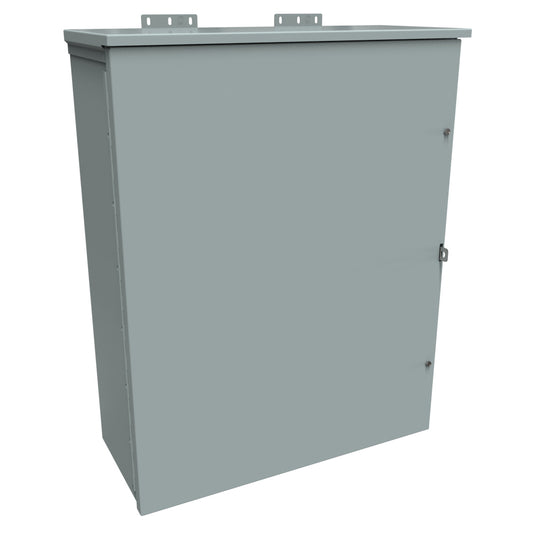 Hammond C3R302410HCR Type 3R Junction Box Hinge Cover - 30" x 24" x 10" - Galvanized/Gray