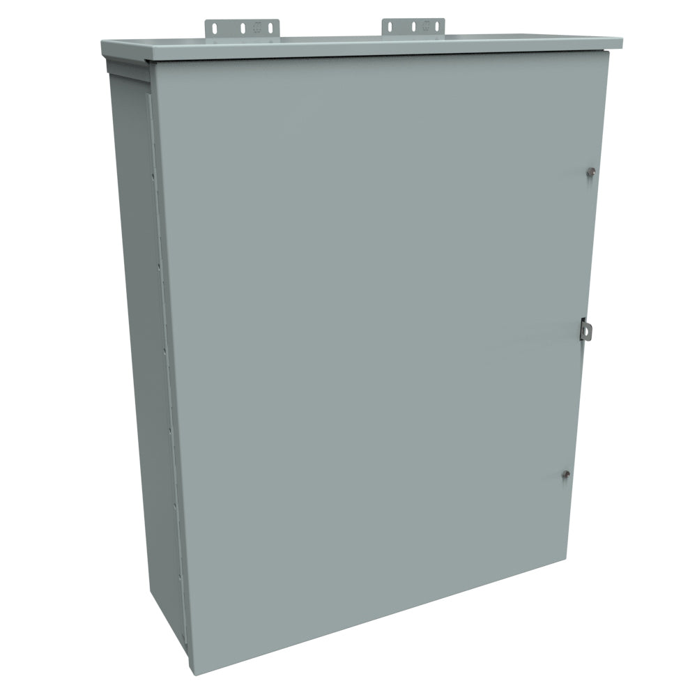 Hammond C3R30248HCR Type 3R Junction Box Hinge Cover - 30" x 24" x 8" - Galvanized/Gray