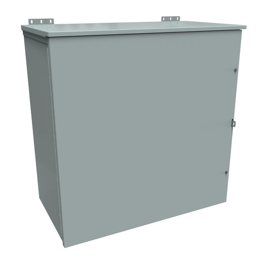 Hammond C3R303016HCR Type 3R Junction Box Hinge Cover - 30" x 30" x 16" - Galvanized/Gray