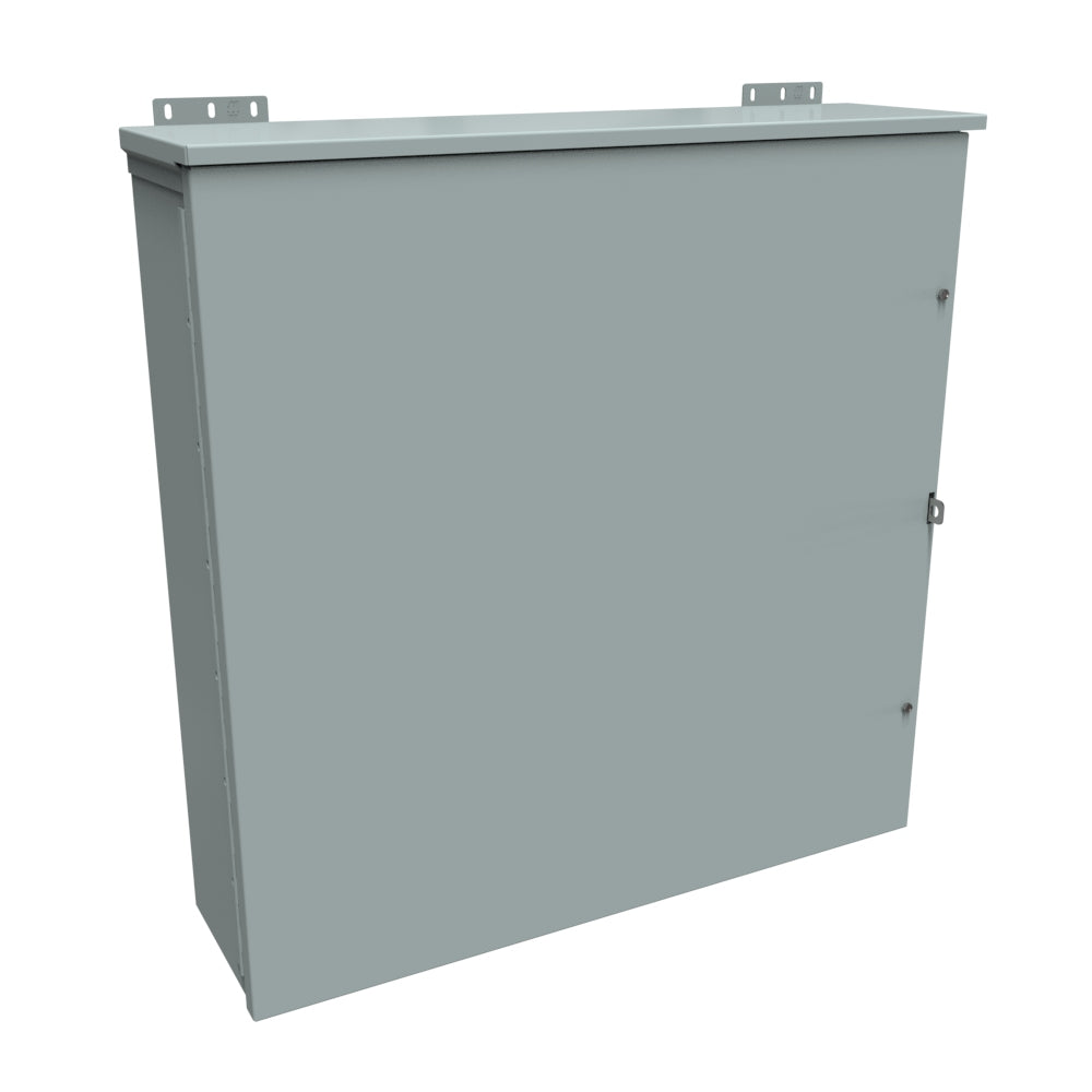 Hammond C3R30308HCR Type 3R Junction Box Hinge Cover - 30" x 30" x 8" - Galvanized/Gray