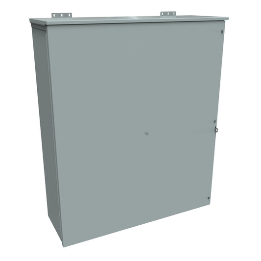 Hammond C3R423612HCR Type 3R Junction Box Hinge Cover - 42" x 36" x 12" - Galvanized/Gray