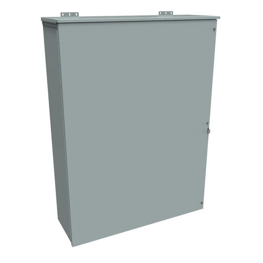 Hammond C3R483612HCR Type 3R Junction Box Hinge Cover - 48" x 36" x 12" - Galvanized/Gray