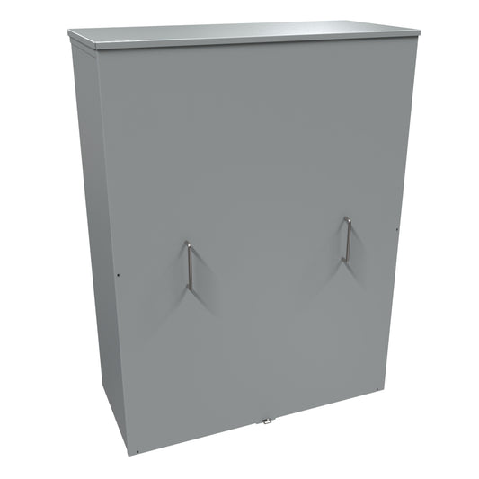 Hammond C3R483616SC Type 3R Junction Box Screw Cover - 48" x 36" x 16" - Galvanized/Gray