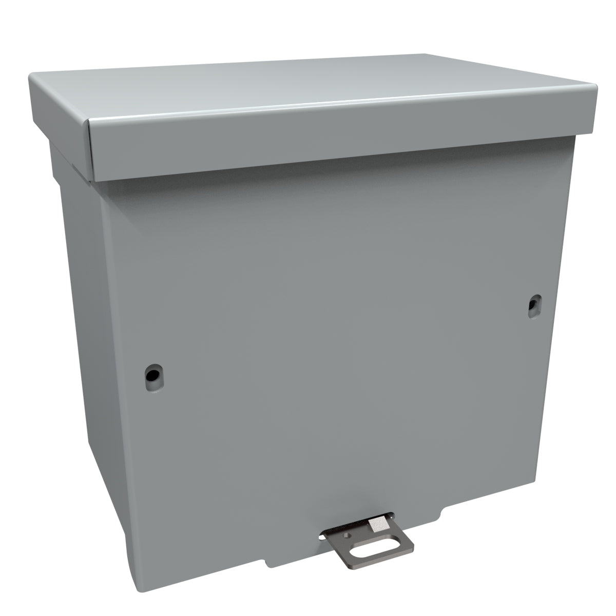 Hammond C3R664SC Type 3R Junction Box Screw Cover - 6" x 6" x 4" - Galvanized/Gray