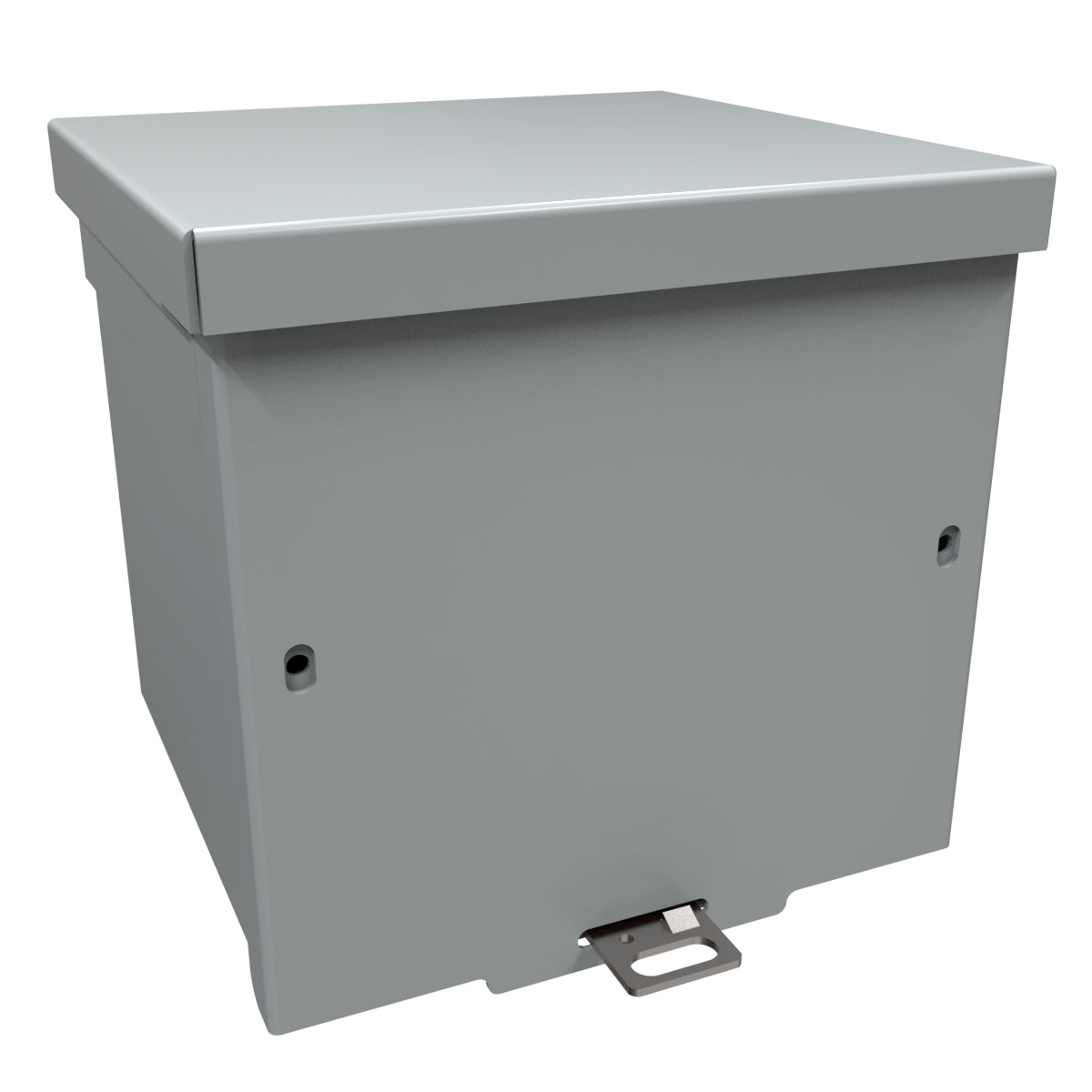 Hammond C3R666SC Type 3R Junction Box Screw Cover - 6" x 6" x 6" - Galvanized/Gray