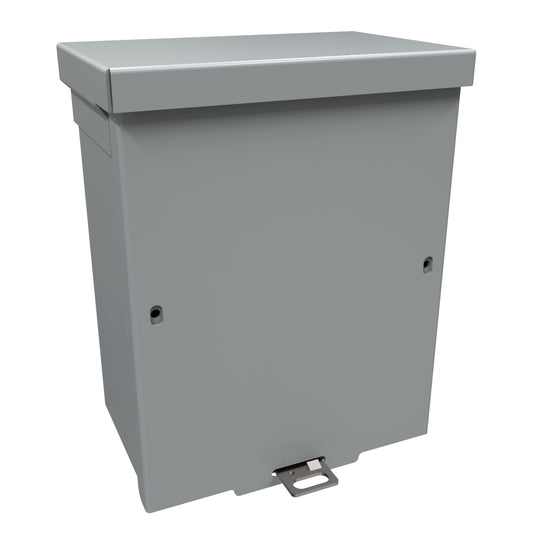 Hammond C3R864SC Type 3R Junction Box Screw Cover - 8" x 6" x 4" - Galvanized/Gray