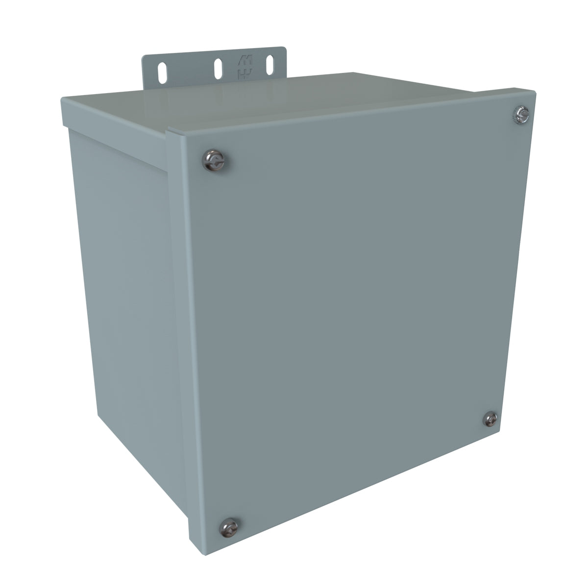 Hammond C3R886ESCNK N3R Junction Box, Screw Cover No K/O's - 8" x 8" x 6" - Galvanized/Gray