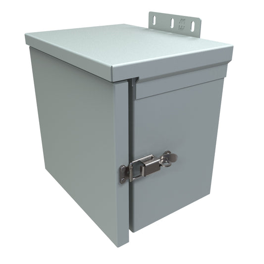 Hammond C3R886HCR Type 3R Junction Box Hinge Cover - 8" x 8" x 6" - Galvanized/Gray