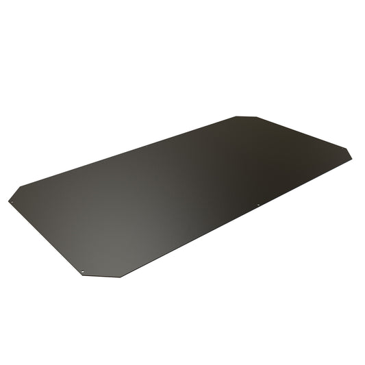 Hammond C4B2442SBK1 Solid Bottom Panel for C4 Rack Cabinets, 24" x 42", 14 Gauge Steel, RAL9005 Black.