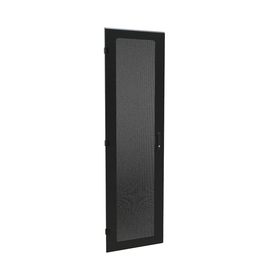 Hammond C4D2473VBK1 Vented Door, Locking Swing Handle, C4 Series, 42U x 24", 16 ga. Steel, RAL 9005 Black.