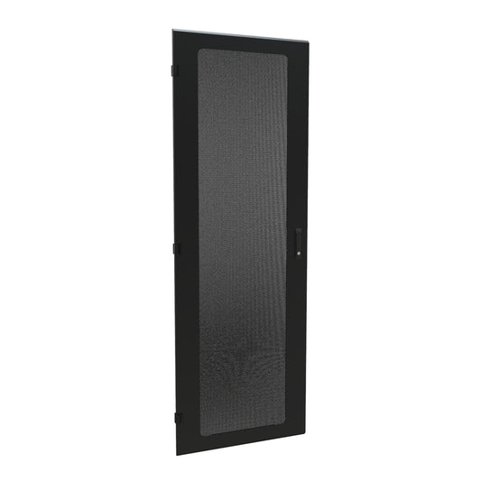 Hammond C4D3077VBK1 Vented Door, Locking Swing Handle, C4 Series, 44U x 30", 16 ga. Steel, RAL 9005 Black.