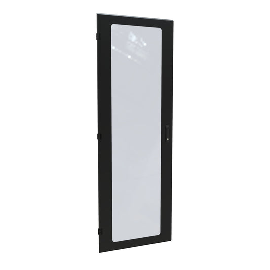 Hammond C4D3077WBK1 Window Door, Locking Swing Handle, C4 Series, 44U x 30", 16 ga. Steel, RAL 9005 Black.
