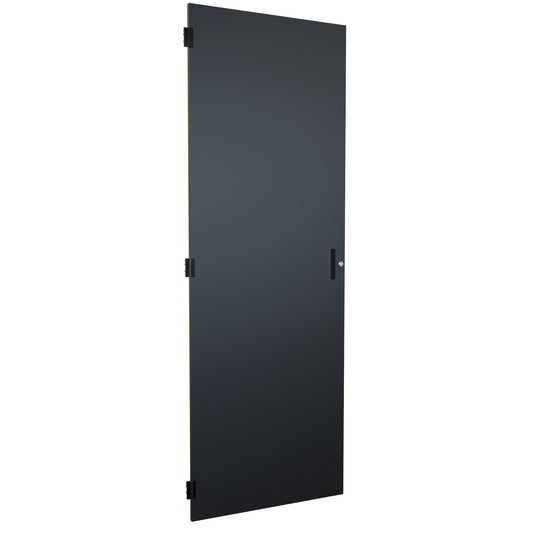 Hammond C4DF3077SBK1 Solid Flush Door, Quarter-Turn Lock, C4 Series, 44U x 30", 16 ga. Steel, RAL 9005 Black.