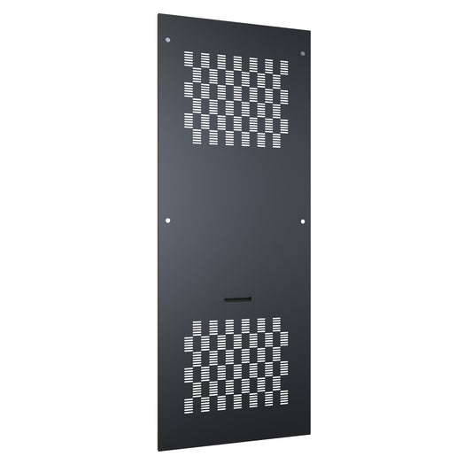 Hammond C4SP7331VBK1 Vented Side Panels, C4 Series, Pair, for 42U with 31.50" Depth, 16 ga. Steel, RAL 9005 Black.