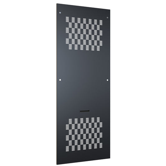 Hammond C4SP7731VBK1 Vented Side Panels, C4 Series, Pair, for 44U with 31.50" Depth, 16 ga. Steel, RAL 9005 Black.