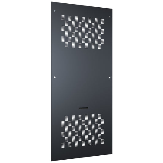 Hammond C4SP7736VBK1 Vented Side Panels, C4 Series, Pair, for 44U with 36.00" Depth, 16 ga. Steel, RAL 9005 Black.